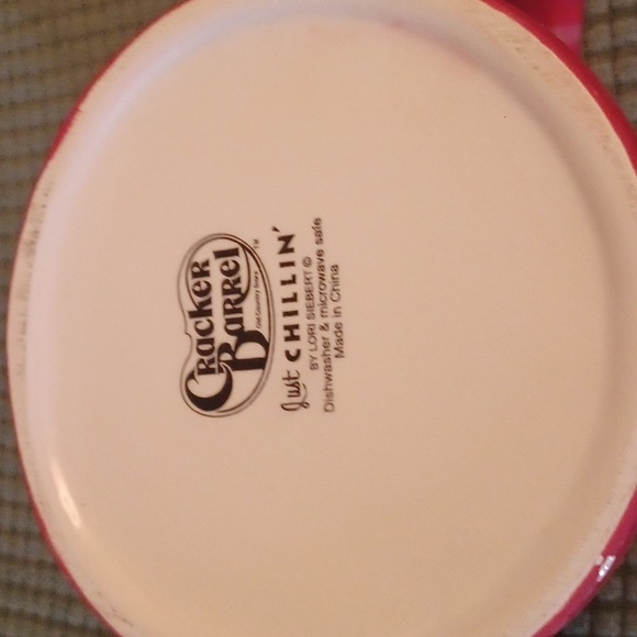 Penguin cracker barrel mug w/spoon (122623B). - Picture 6 of 7